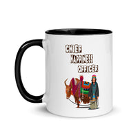 CHIEF HAPPINESS OFFICER WOMAN 11oz color inside mug