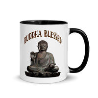 BUDDHA BLESSED METAL 11oz color inside mug