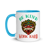 BE KIND WORD HARD 11oz color inside mug