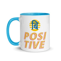 BE POSITIVE 11oz color inside mug
