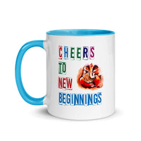 CHEERS TO NEW BEGINNINGS 11oz color inside mug