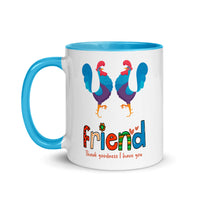 THANK GOODNESS FOR FRIEND 11oz color inside mug
