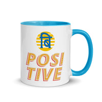 BE POSITIVE 11oz color inside mug