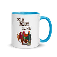CHIEF HAPPINESS OFFICER WOMAN 11oz color inside mug