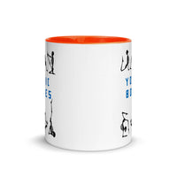 YOGIC BONES 11oz color inside mug