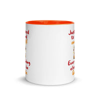 NEED TO FIND ONESELF 11oz color inside mug