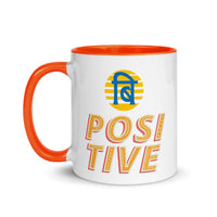 BE POSITIVE 11oz color inside mug