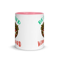 BE KIND WORD HARD 11oz color inside mug