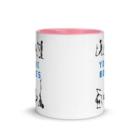 YOGIC BONES 11oz color inside mug