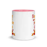 NEVER END PEACE AND LOVE 11oz color inside mug