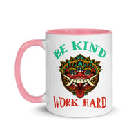 BE KIND WORD HARD 11oz color inside mug