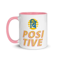 BE POSITIVE 11oz color inside mug