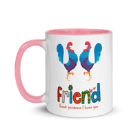 THANK GOODNESS FOR FRIEND 11oz color inside mug