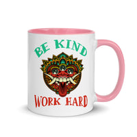 BE KIND WORD HARD 11oz color inside mug