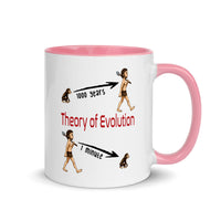 THEORY OF EVOLUTIONS 11oz color inside mug