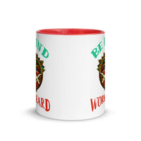 BE KIND WORD HARD 11oz color inside mug