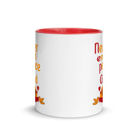 NEVER END PEACE AND LOVE 11oz color inside mug