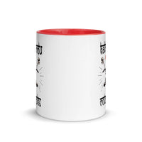 KATHMANDU LOVES MOTORCYCLES 11oz color inside mug