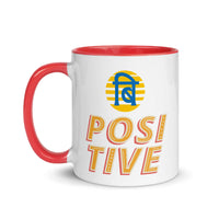 BE POSITIVE 11oz color inside mug