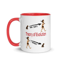 THEORY OF EVOLUTIONS 11oz color inside mug