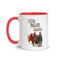 CHIEF HAPPINESS OFFICER WOMAN 11oz color inside mug