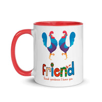 THANK GOODNESS FOR FRIEND 11oz color inside mug