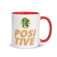 BE POSITIVE 11oz color inside mug
