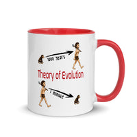 THEORY OF EVOLUTIONS 11oz color inside mug