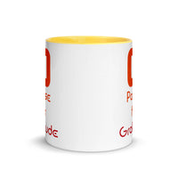 PAUSE FOR GRATITUDE 11oz color inside mug