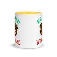 BE KIND WORD HARD 11oz color inside mug