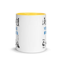 YOGIC BONES 11oz color inside mug