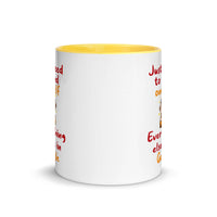 NEED TO FIND ONESELF 11oz color inside mug
