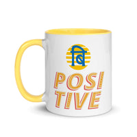 BE POSITIVE 11oz color inside mug
