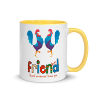THANK GOODNESS FOR FRIEND 11oz color inside mug
