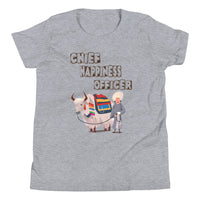 CHIEF HAPPINESS OFFICER MAN youth tshirt