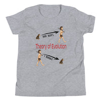 THEORY OF EVOLUTION youth tshirt