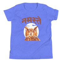 NAMASTE OWL youth tshirt