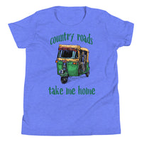COUNTRY ROADS TAKE ME HOME youth tshirt