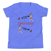 THEORY OF EVOLUTION youth tshirt