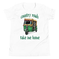 COUNTRY ROADS TAKE ME HOME youth tshirt