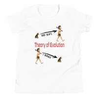 THEORY OF EVOLUTION youth tshirt