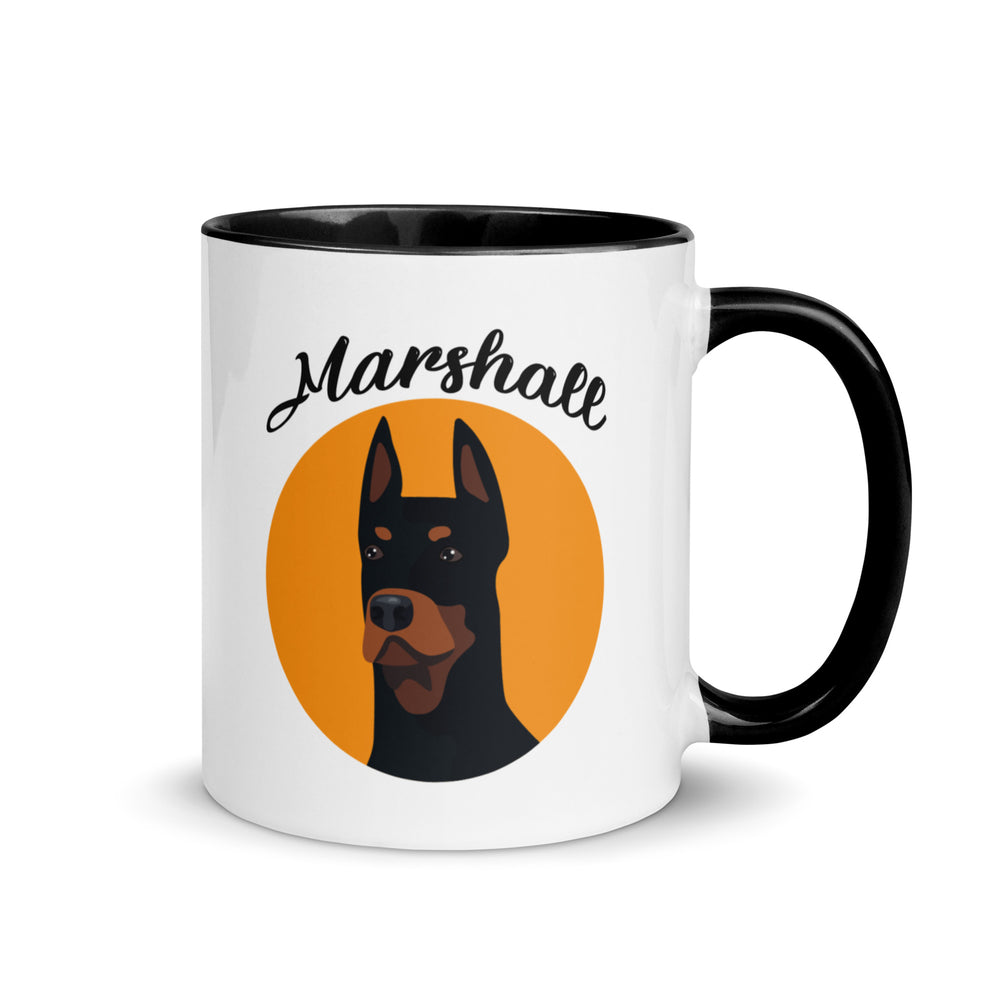 Customized Doberman Mug Nepali Mug