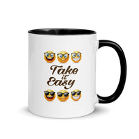 Mug with Color Inside - Take It Easy