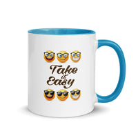 Mug with Color Inside - Take It Easy
