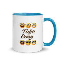 Mug with Color Inside - Take It Easy