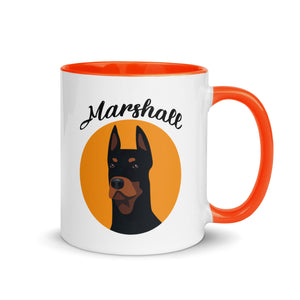 Customized Doberman Mug Nepali Mug