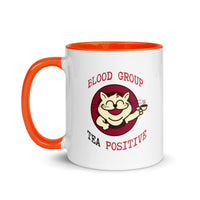 Mug with Color Inside - Blood Group Tea Positive
