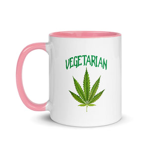 Mug with Color Inside - Vegetarian