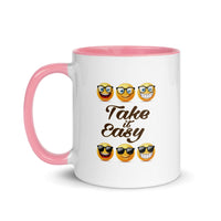 Mug with Color Inside - Take It Easy
