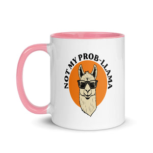 Mug with Color Inside - No Prob-Llama